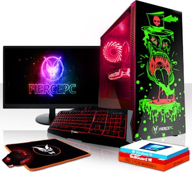 Fierce PC Fierce GOBBLER RGB PC Gamer - Rápido 4.1GHz Hex-Co
