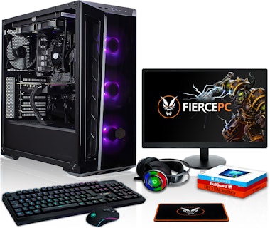 Fierce PC Fierce Possessor RGB PC Gamer - Rápido 4.9GHz Octa-Core Intel Core i7 9700K