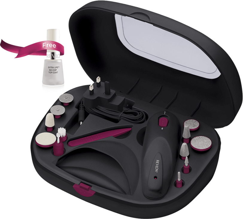 Revlon Revlon RVSP3529PKE set de manicura y pedicura Negr