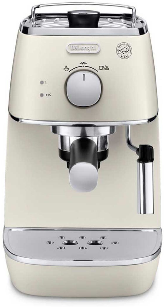 Cafetera Delonghi Eci 341.w 15 bar molido y en monodosis 1 l 1100 color blanco countertop placement