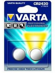 Varta Varta 2x CR2430 Batería de un solo uso Litio