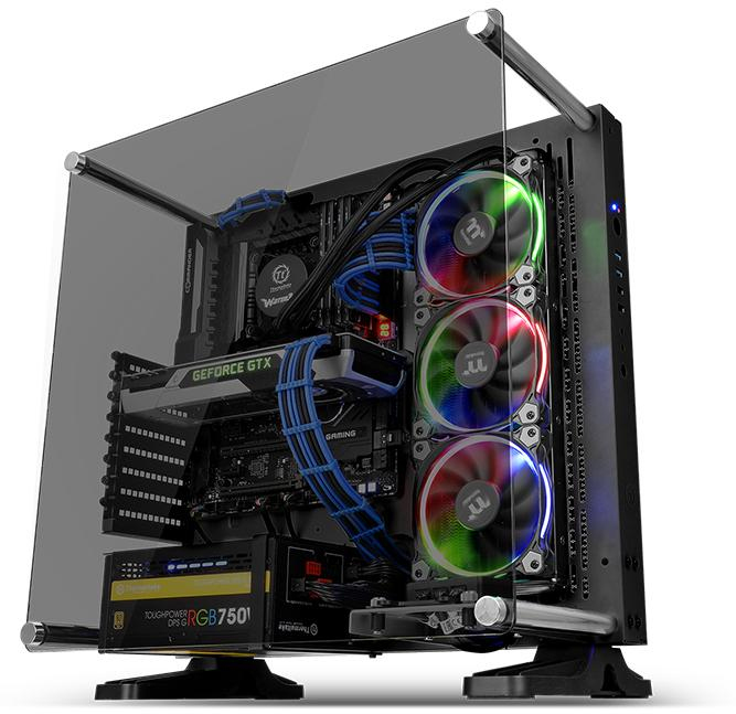 Thermaltake Thermaltake Core P3 TG Midi-Tower Negro