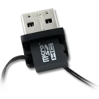 Integral microSD Card Reader Lector