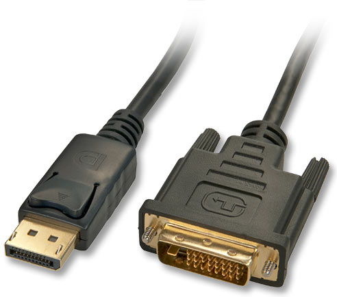 Lindy Lindy 41490 adaptador de cable de vídeo 1 m DVI-D
