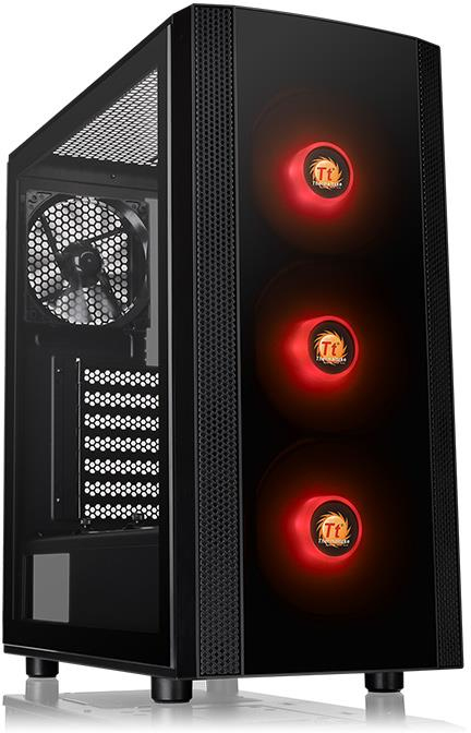 Thermaltake Thermaltake Versa J25 TG RGB Midi-Tower Negro