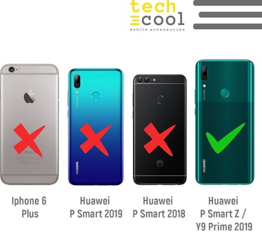 Compra Generic Techcool Funda Silicona para Huawei P Smart Z / Huawei Y9  Prime 2019 l Calaveras colores