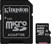Kingston microSDXC 64GB Canvas Select con adaptador SD