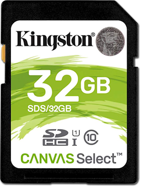 Kingston SDHC 32GB Canvas Select