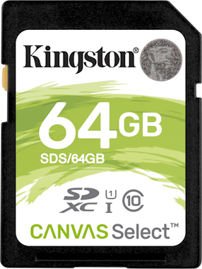 Kingston SDXC 64GB Canvas Select