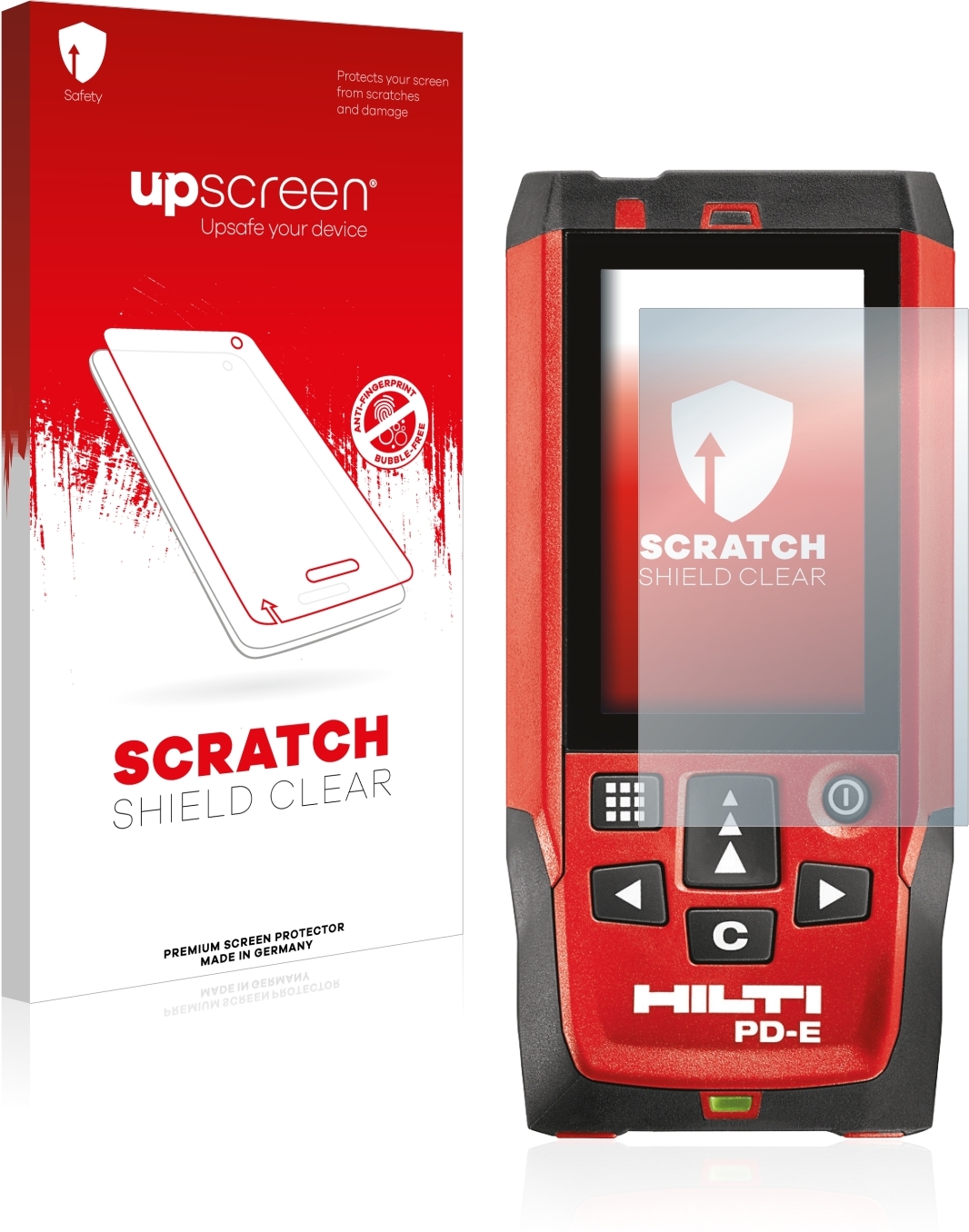 Upscreen Pellicola Protettiva Per Xiaomi Redmi Note 9 - Trasparente HD, Anti Graffio E Anti Impronte (Made In Germany)
