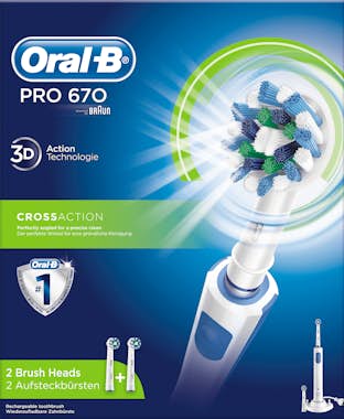 Oral-B Oral-B PRO 670 CrossAction Adulto Cepillo dental o