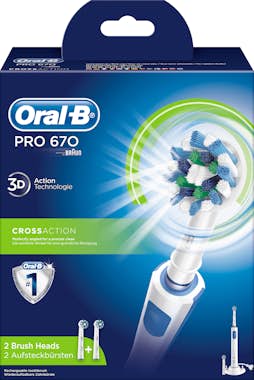 Oral-B Oral-B PRO 670 CrossAction Adulto Cepillo dental o