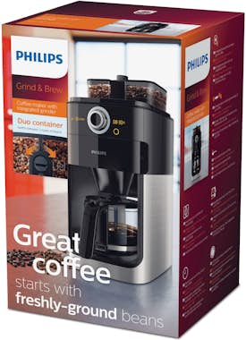 Philips Philips Grind & Brew HD7769/00 cafetera eléctrica