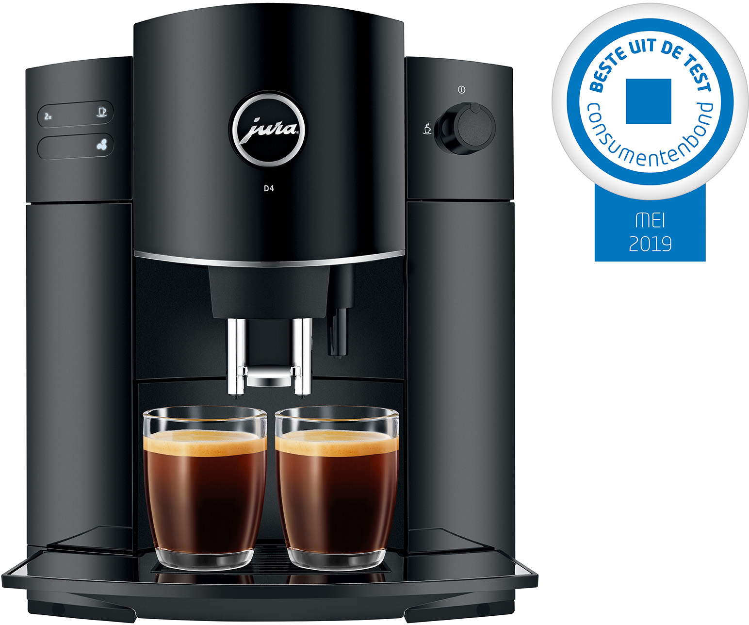 jura JURA D4 Piano Black Máquina espresso 1,9 L Totalme