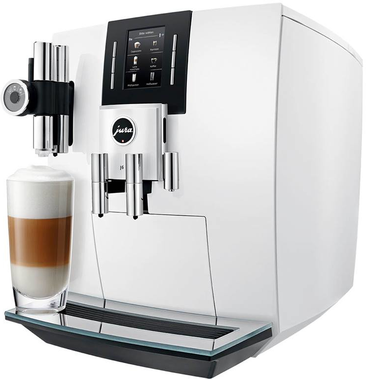 jura JURA J6 Piano White Máquina espresso 2,1 L Totalmente automática