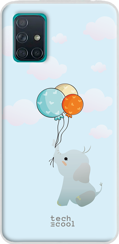 Generic Techcool® Funda silicona para Samsung Galaxy A71 l