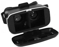Gafas De Realidad Virtual Appvr02 Con Sistema Doble Click Compatible Con Smartphones De 3.5?- 5.5 Sbs 3d, Vr Y 360º