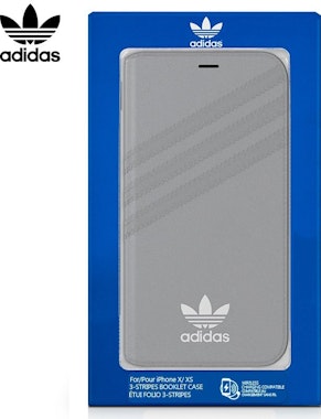 estornudar Cúal Bigote Compra Adidas Funda Flip Cover iPhone X / iPhone XS Licencia Gris | Phone  House