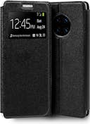 Cool Funda Flip Cover Huawei Mate 30 Pro Liso Negro