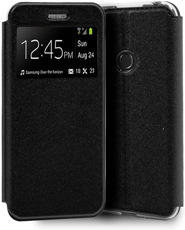 Cool Funda Flip Cover ZTE Blade V10 Vita Liso Negro