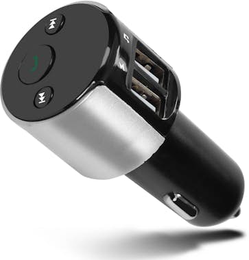 Avizar Transmisor FM Bluetooth y Cargador Coche USB, Micr