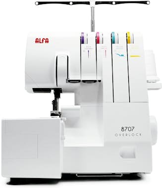 Alfa Alfa 8707 Máquina de coser Overlock Eléctrico