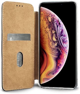 Cool Funda Flip Cover iPhone XS Max Leather Marrón