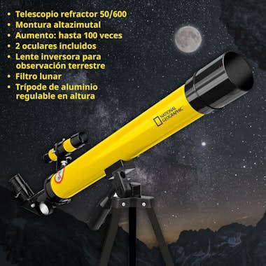 National Geographic Telescopio Refractor 50/600 NATIONAL GEOGRAPHIC co