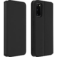 Funda Samsung Galaxy S20 Libro Billetera F. Soporte - Negro