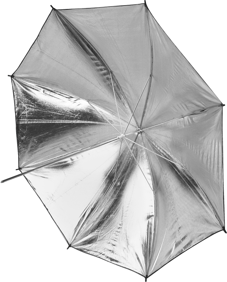 Bresser Paraguas reflector negro/plata 101 cm SM-03