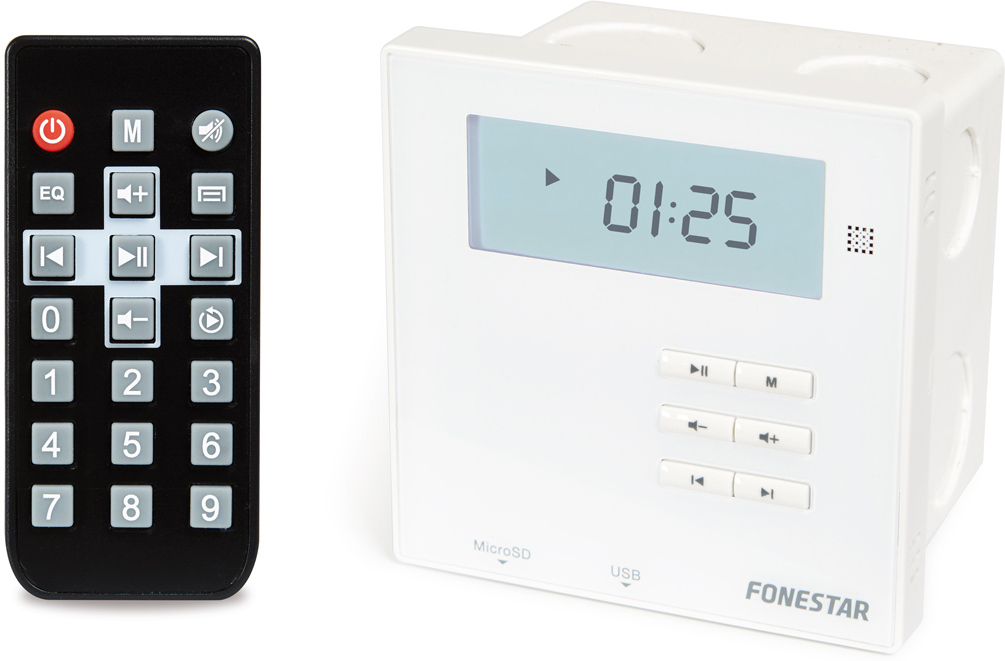 Fonestar Reproductor Amplificador Multimedia WA-66R Buetoot