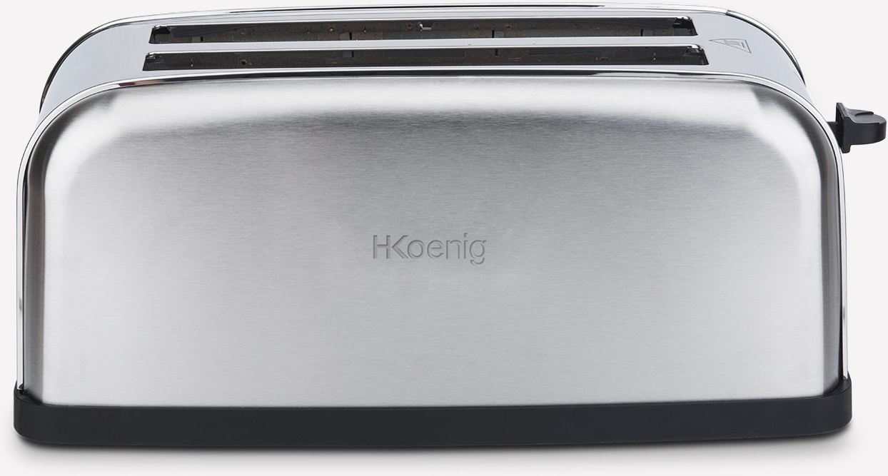 H.Koenig TOS28 tostadora 4 rebanada(s) Metálico 1500 W