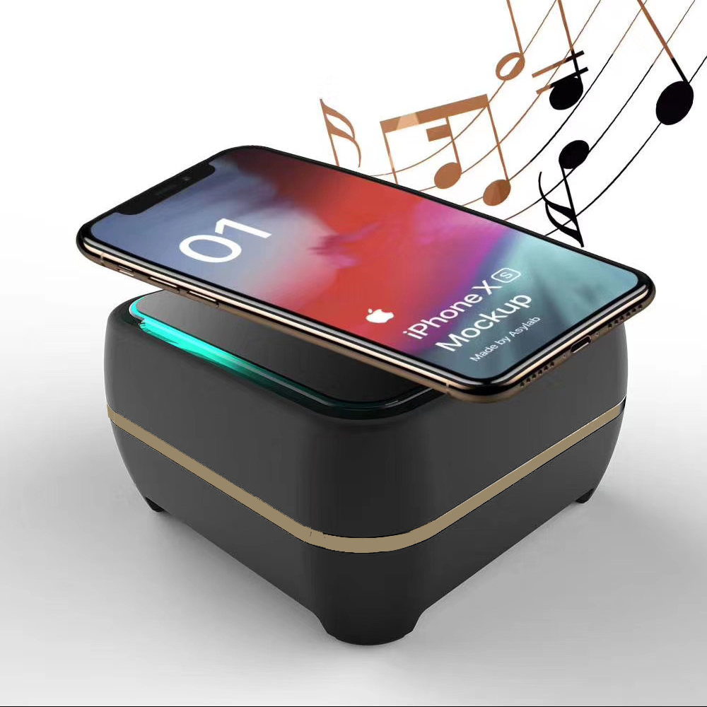 Compra Generica Zikko ZC8052 Altavoz Bluetooth retro y cargador inalambrico para Xs / Max | Phone House