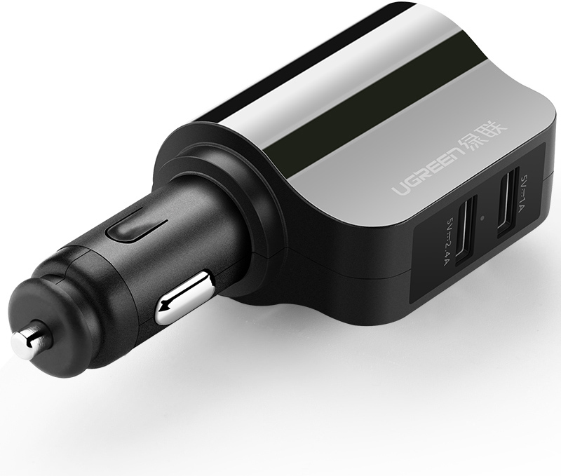 Ugreen UGREEN 20394 2USB Adaptador de cargador de coche c