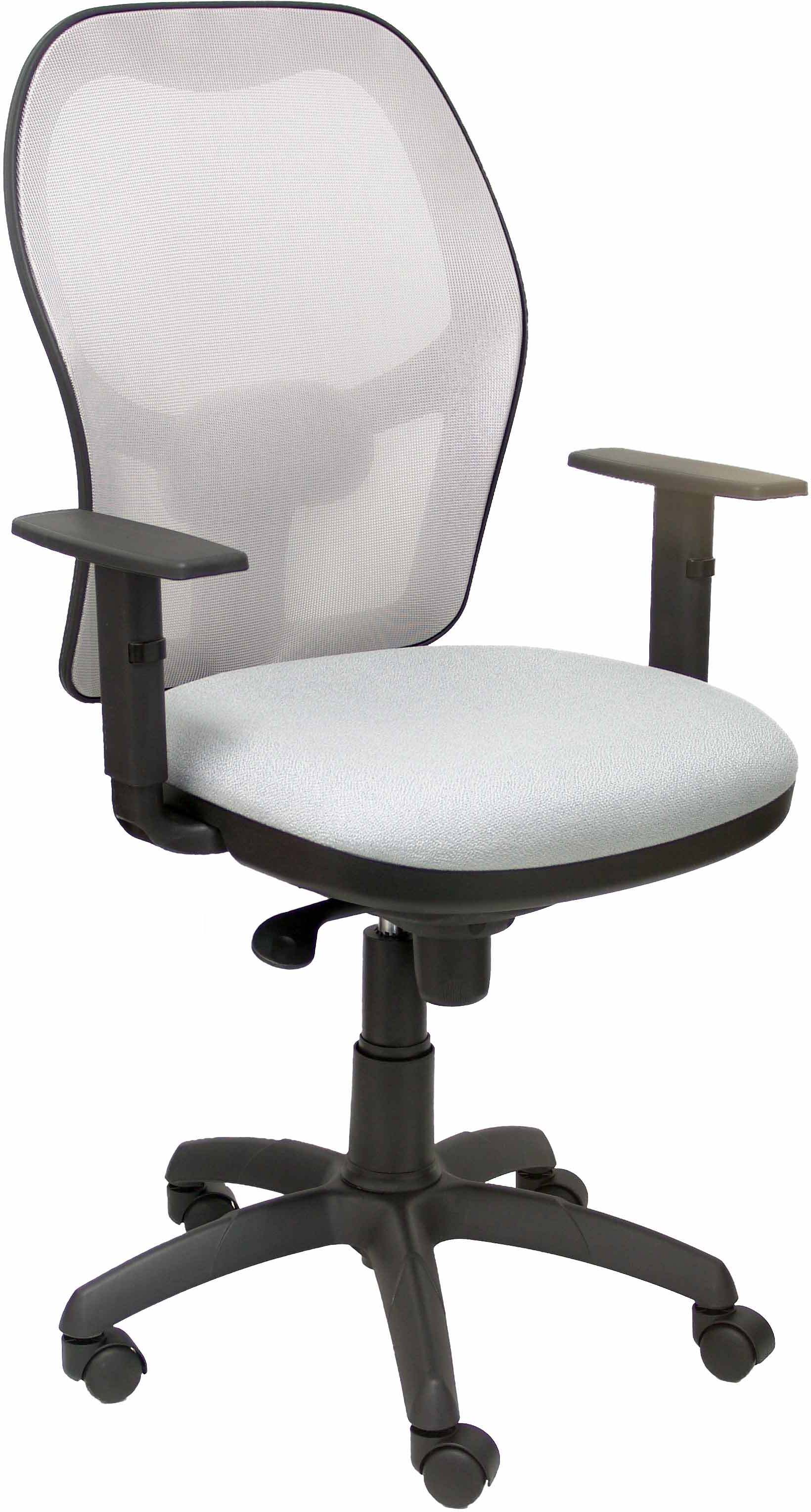 Piqueras y Crespo Silla Jorquera malla gris asiento bali gris