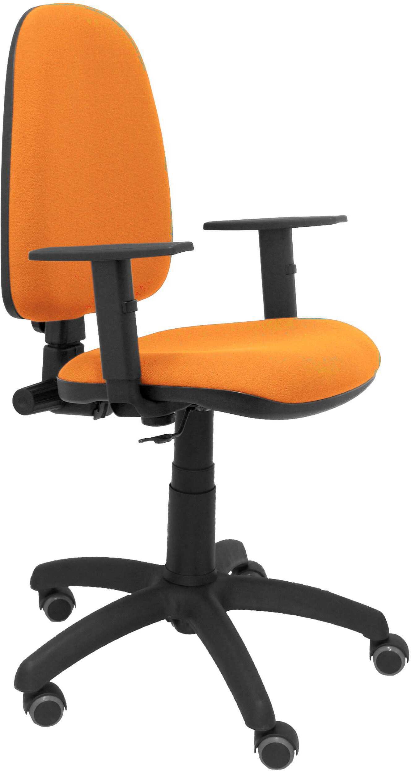 Piqueras y Crespo Silla Ayna bali naranja brazos regulables ruedas d