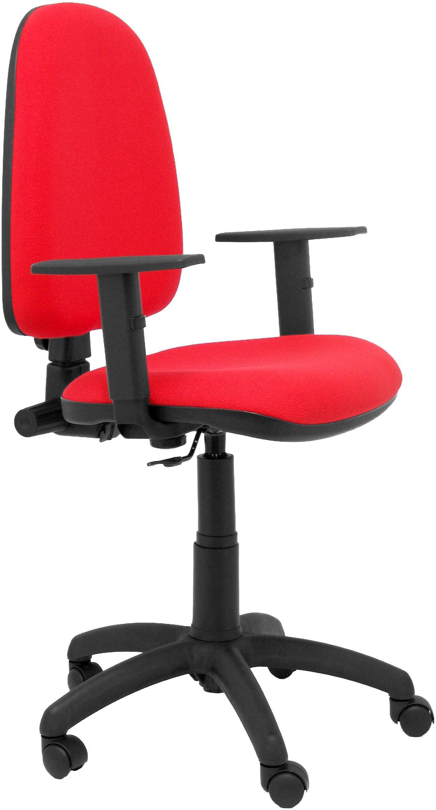 Piqueras y Crespo Silla Ayna bali rojo brazos regulables