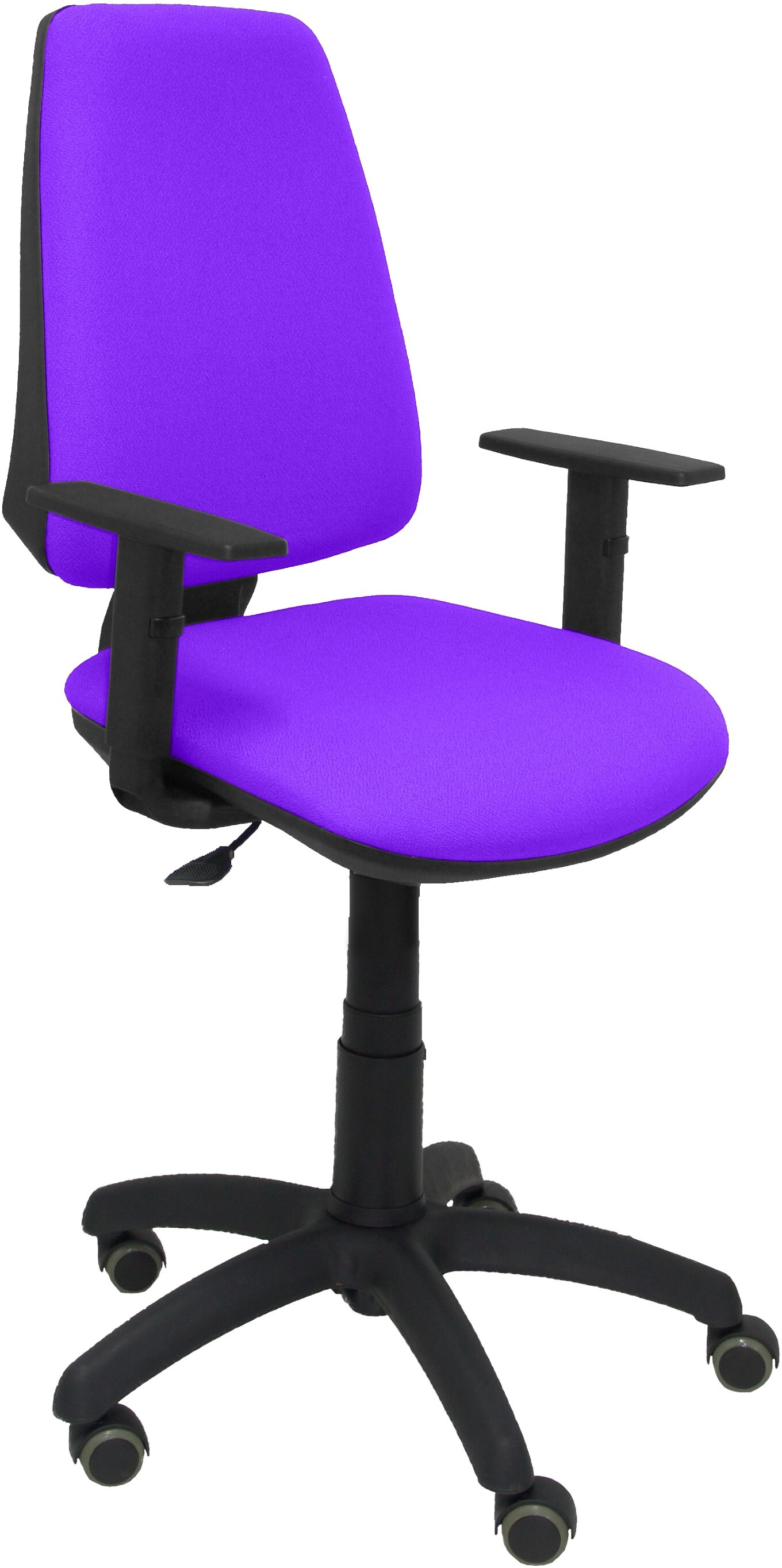 Piqueras y Crespo Silla Elche CP bali lila brazos regulables ruedas