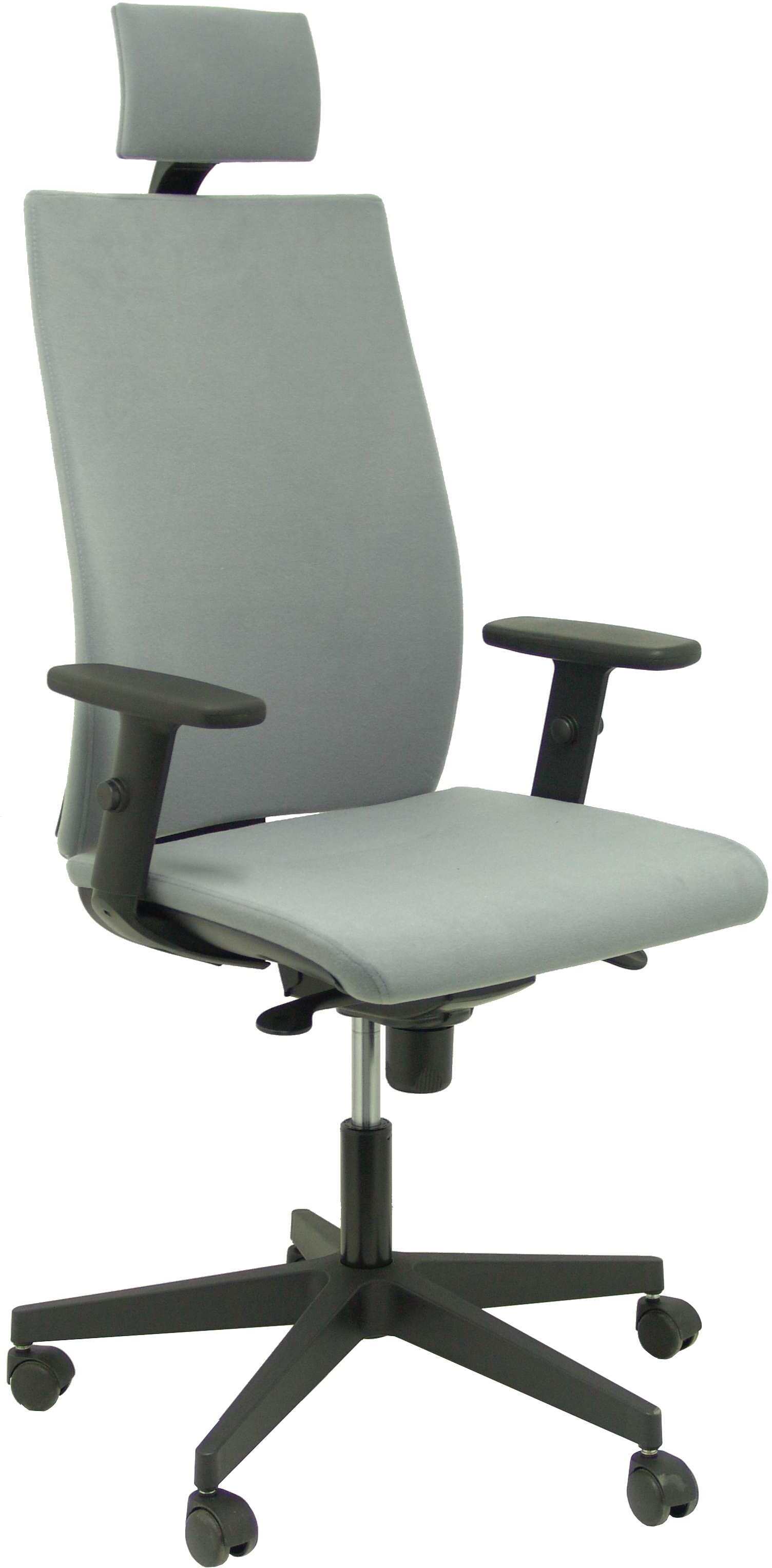 Piqueras y Crespo Sillón Almendros micro gris brazos regulables y ca