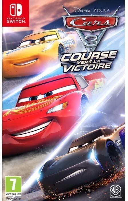 Warner Bros Cars 3 Switch Game