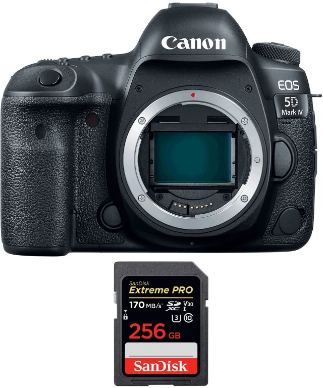 Canon EOS 5D Mark IV Cuerpo + SanDisk 256GB Extreme PRO