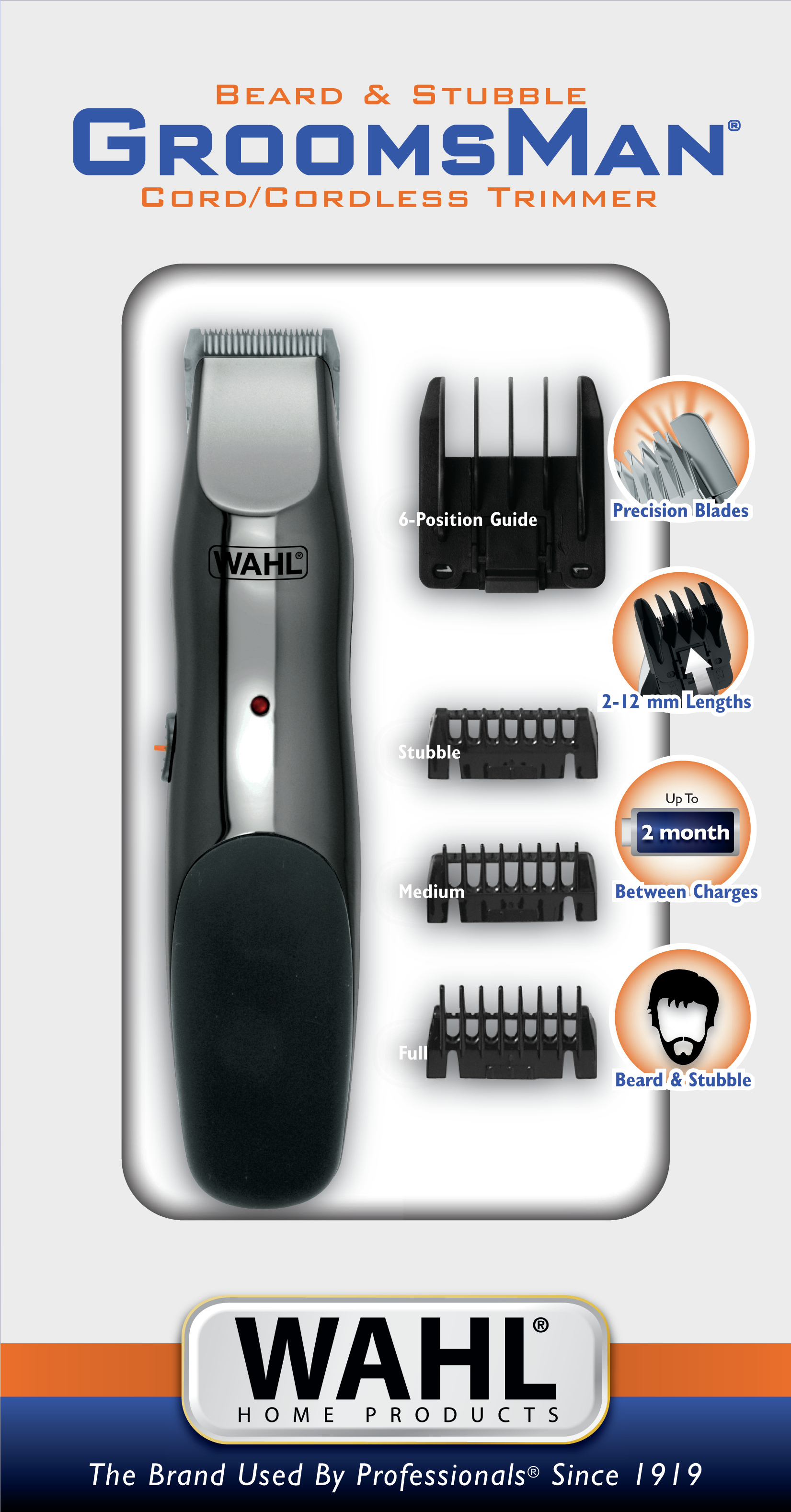 WAHL Wahl 09918 Negro, Gris