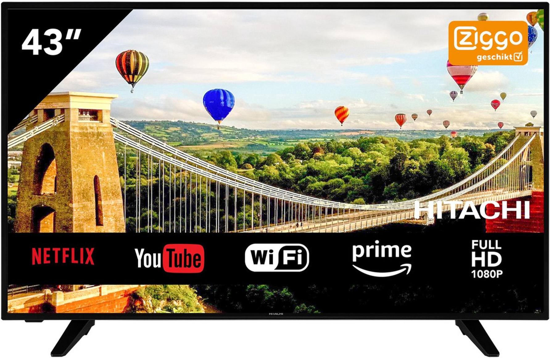 Hitachi HITACHI 43HE4005 TELEVISOR 43 LCD LED SMART TV F