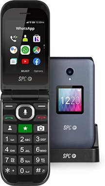 SPC 2316N JASPER BLACK TELÉFONO MÓVIL SENIOR DUAL SIM