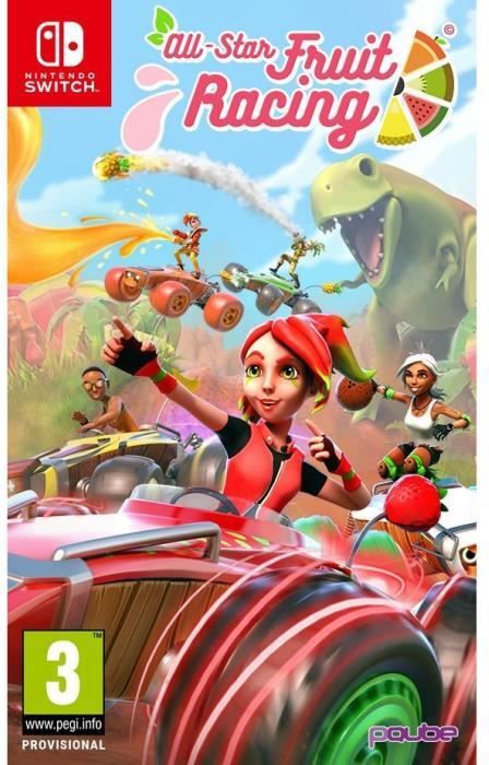 Just for Games Juego de interruptores All-Star Fruit Racing