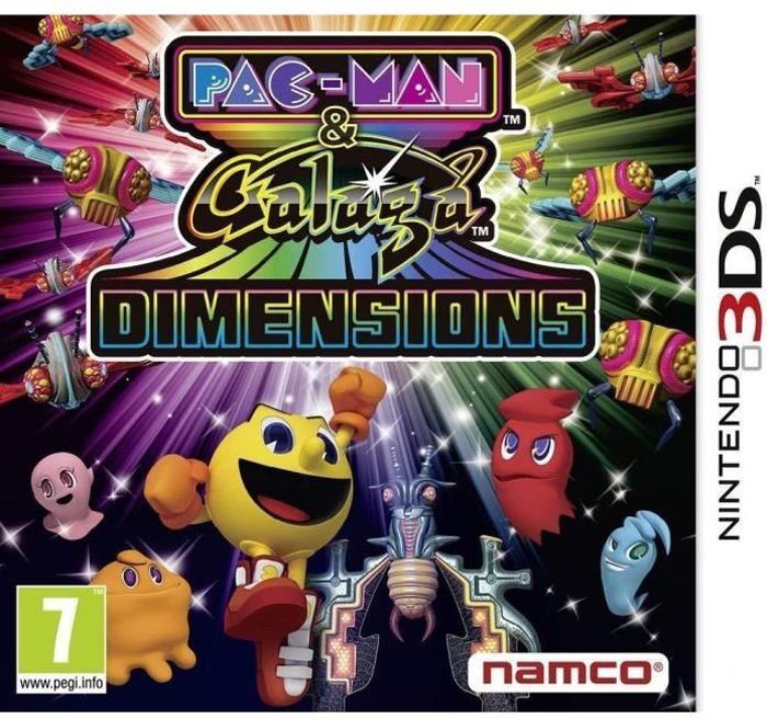 Just for Games Juego de Pac-Man y Galaga Dimensions 3DS