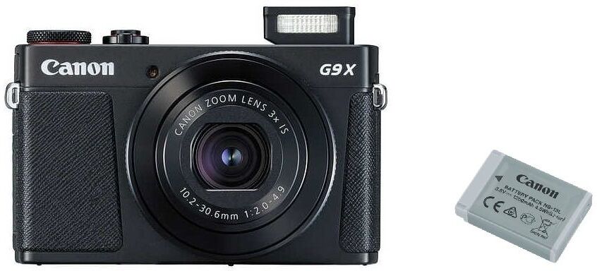 Canon CANON G9X II Negro + NB-13L Bateria