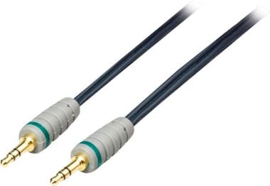 Bandridge Bandridge BAL3302 cable de audio 2 m 3.5mm Negro,