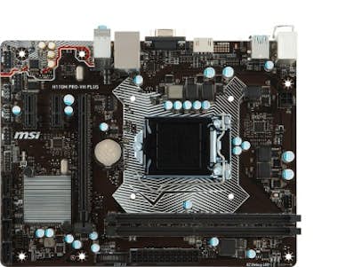 MSI MSI H110M Intel H110 LGA 1151 (Zócalo H4) Micro AT