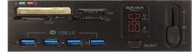Delock DeLOCK 91494 Interno USB 3.0 Negro lector de tarje